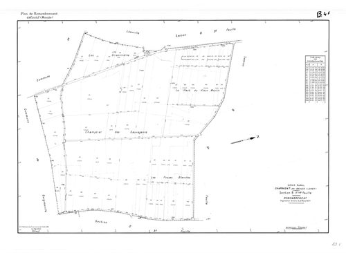 Charmont-en-Beauce - Sections