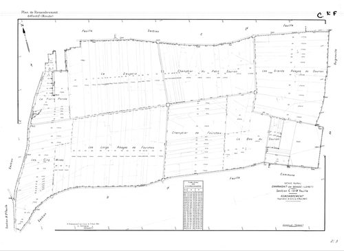 Charmont-en-Beauce - Sections