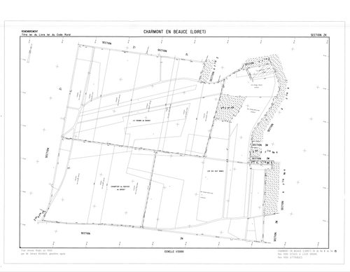 Charmont-en-Beauce - Sections