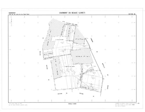 Charmont-en-Beauce - Sections