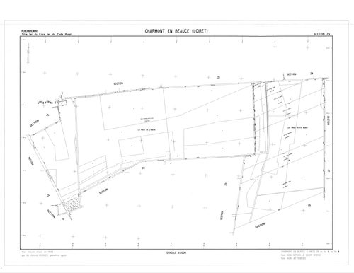 Charmont-en-Beauce - Sections
