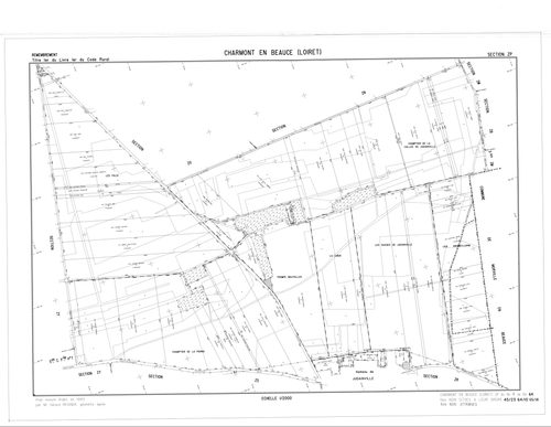 Charmont-en-Beauce - Sections