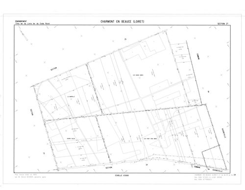 Charmont-en-Beauce - Sections