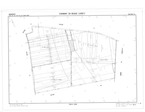 Charmont-en-Beauce - Sections