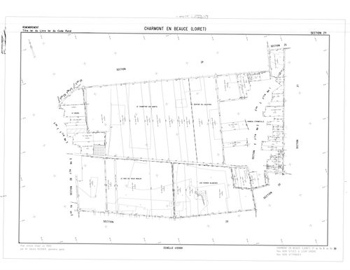 Charmont-en-Beauce - Sections