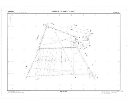 Charmont-en-Beauce - Sections