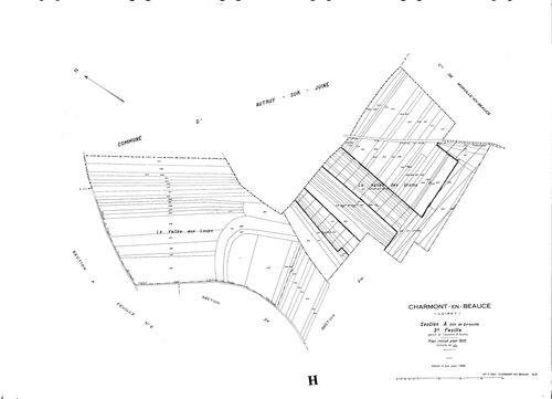 Charmont-en-Beauce - Sections