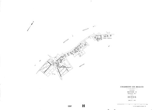 Charmont-en-Beauce - Sections