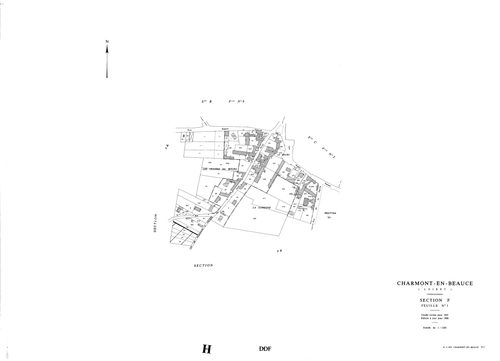 Charmont-en-Beauce - Sections