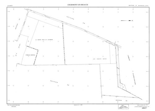 Charmont-en-Beauce - Sections