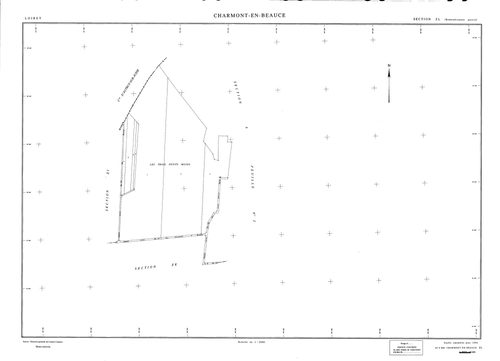 Charmont-en-Beauce - Sections