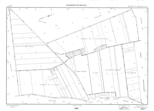 Charmont-en-Beauce - Sections