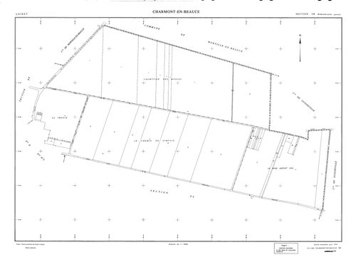 Charmont-en-Beauce - Sections