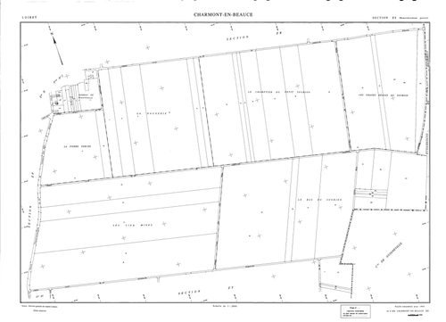 Charmont-en-Beauce - Sections