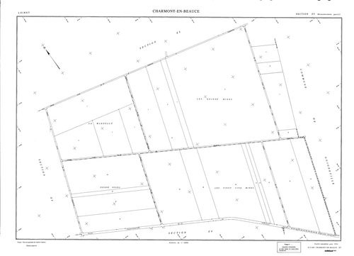 Charmont-en-Beauce - Sections