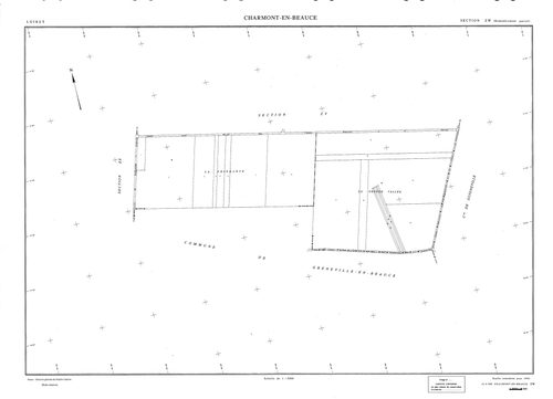 Charmont-en-Beauce - Sections