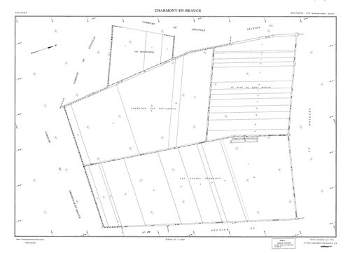 Charmont-en-Beauce - Sections