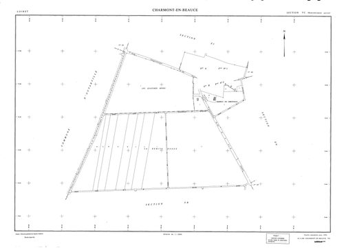 Charmont-en-Beauce - Sections