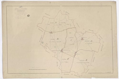 Charmont-en-Beauce - Tableau d'assemblage