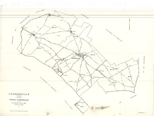 Charsonville - Tableau d'assemblage