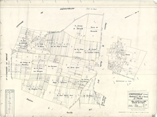Charsonville - Sections