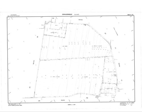 Charsonville - Sections