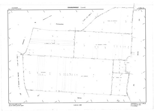 Charsonville - Sections