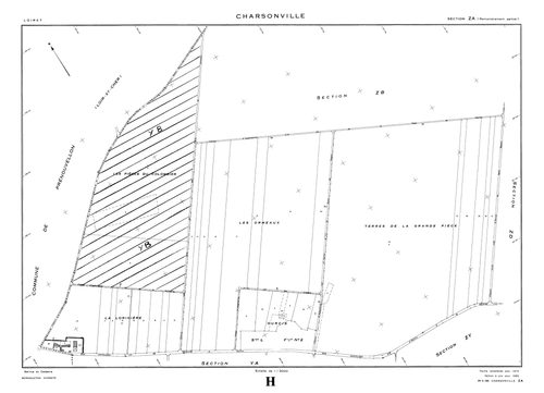 Charsonville - Sections