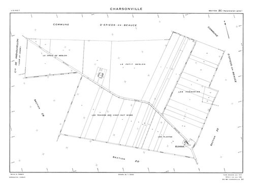 Charsonville - Sections