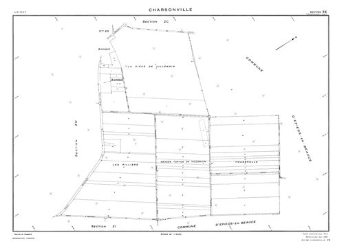 Charsonville - Sections
