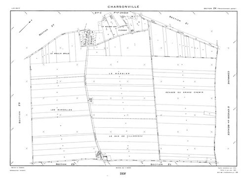 Charsonville - Sections