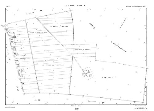 Charsonville - Sections