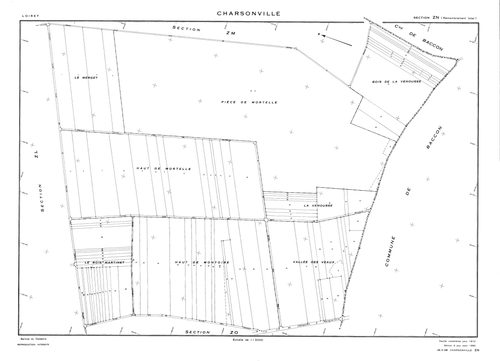 Charsonville - Sections