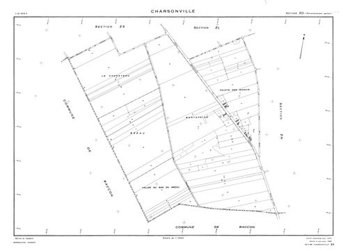 Charsonville - Sections
