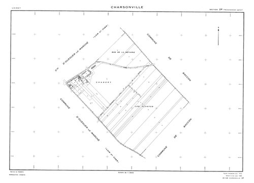 Charsonville - Sections
