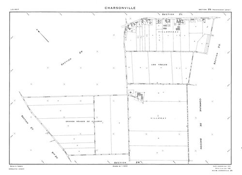 Charsonville - Sections