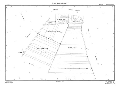 Charsonville - Sections