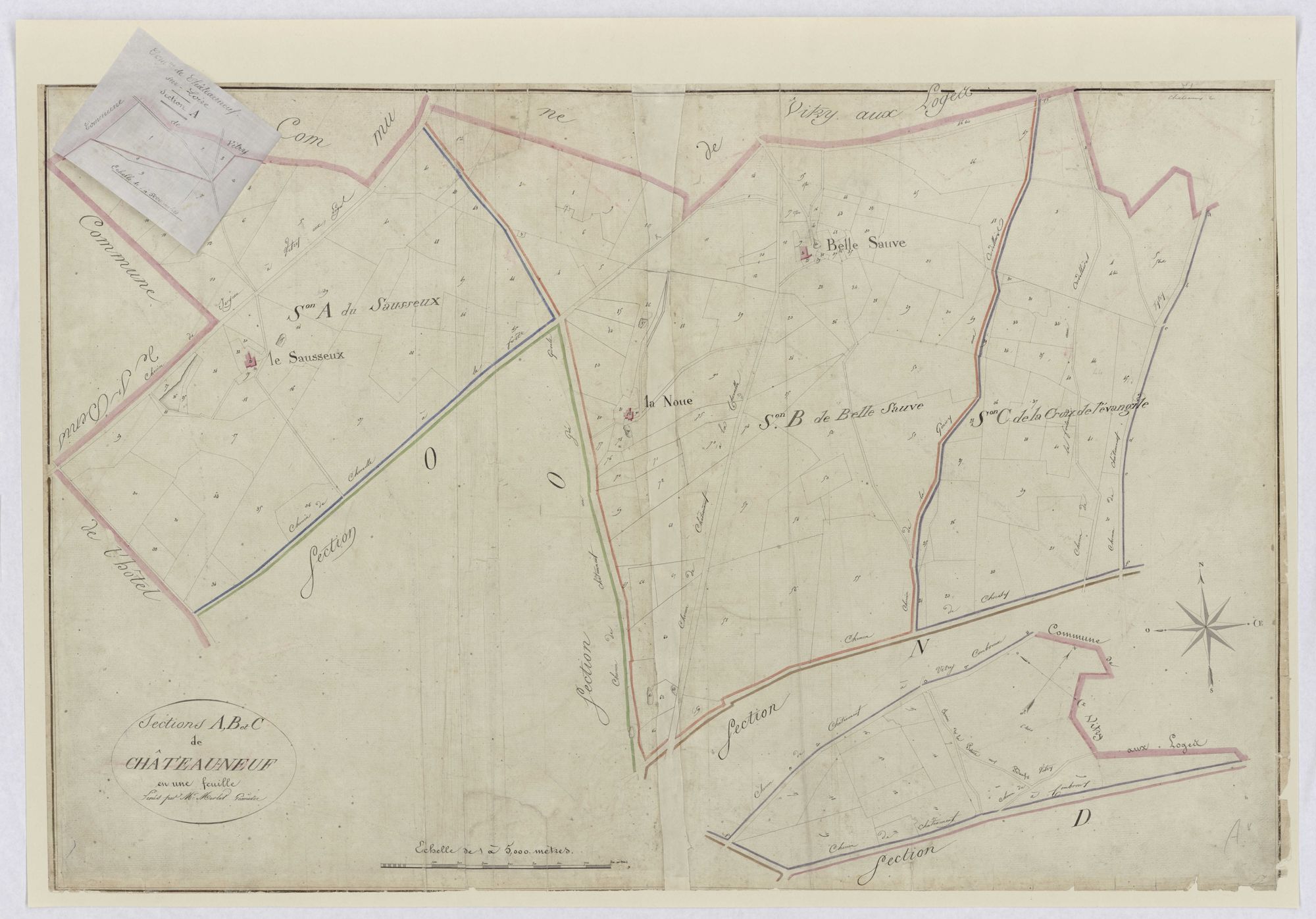 Châteauneuf-sur-Loire - Sections