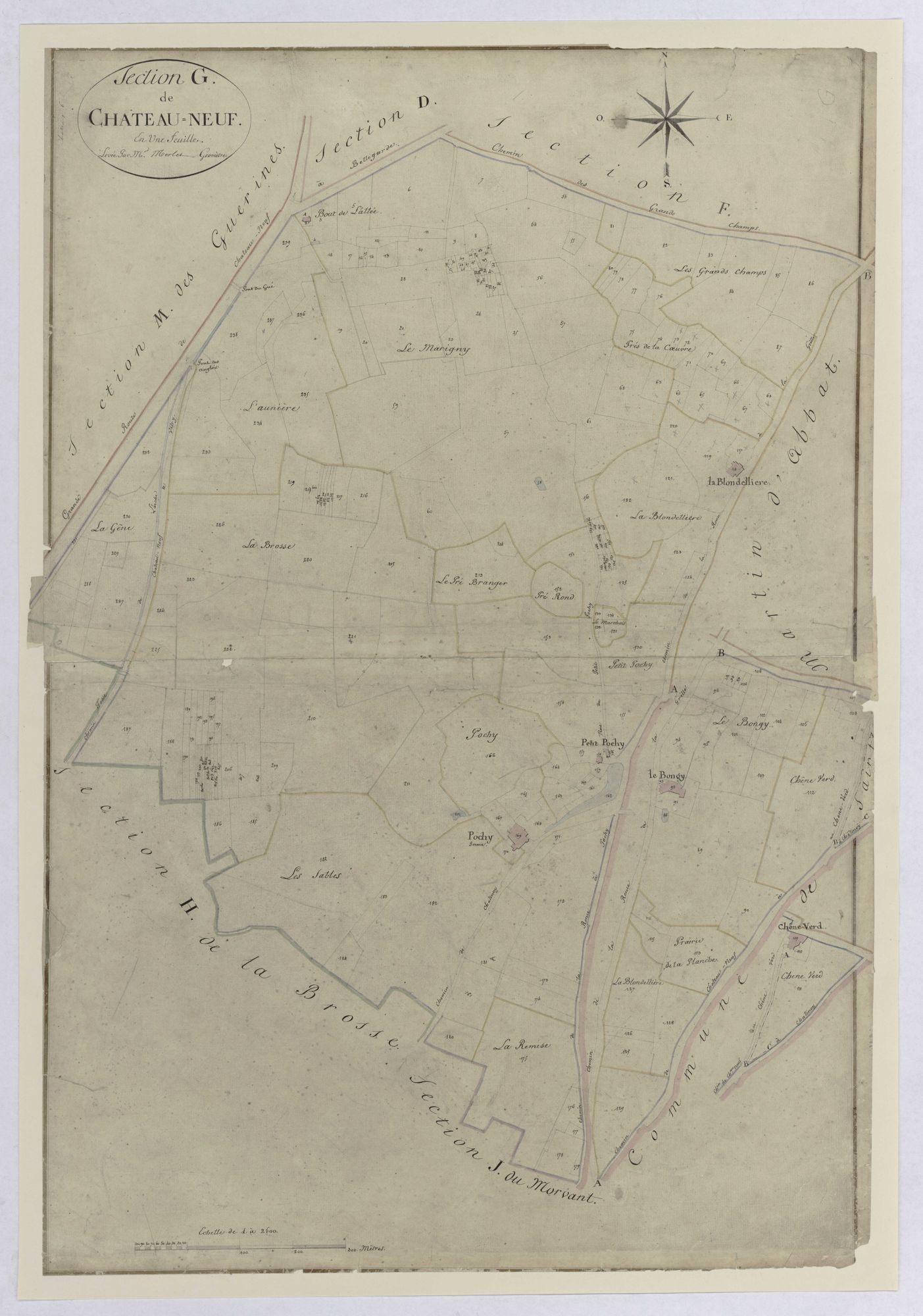 Châteauneuf-sur-Loire - Sections
