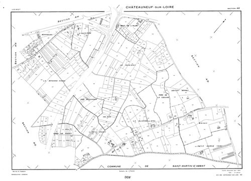 Châteauneuf-sur-Loire - Sections