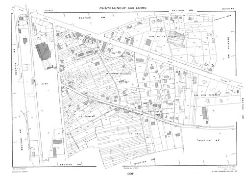 Châteauneuf-sur-Loire - Sections