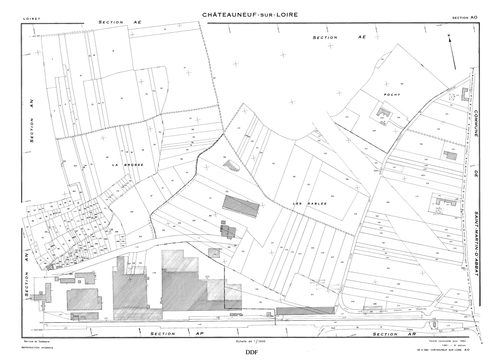 Châteauneuf-sur-Loire - Sections