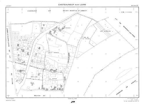 Châteauneuf-sur-Loire - Sections