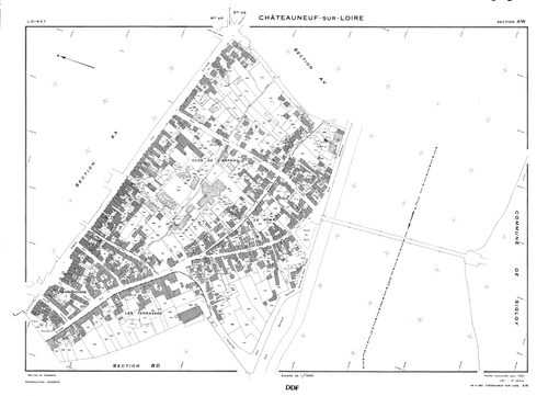 Châteauneuf-sur-Loire - Sections