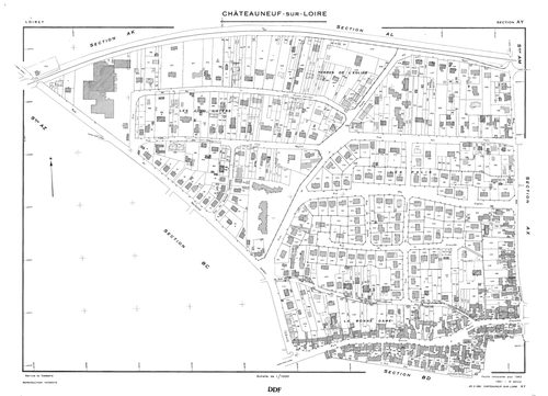 Châteauneuf-sur-Loire - Sections