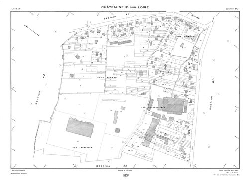 Châteauneuf-sur-Loire - Sections