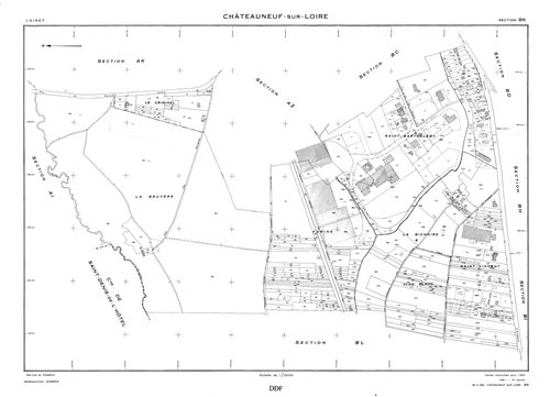 Châteauneuf-sur-Loire - Sections