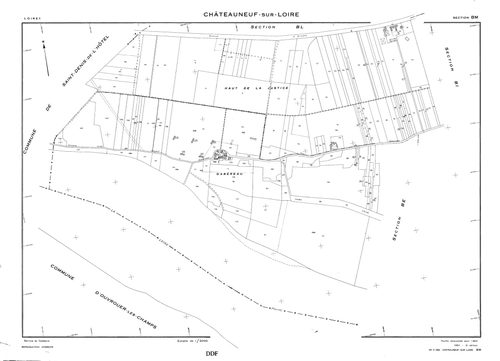 Châteauneuf-sur-Loire - Sections