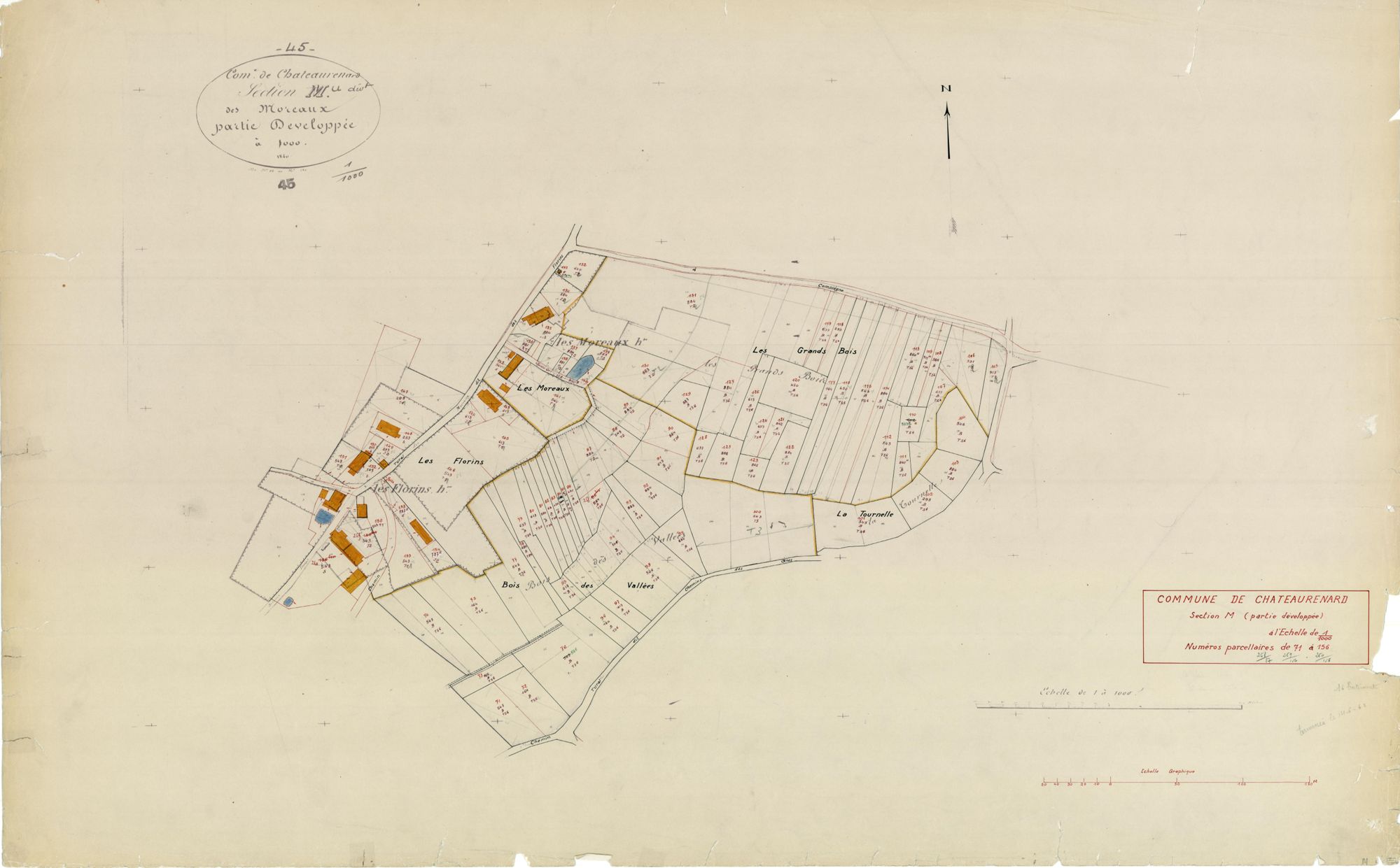 Châteaurenard - Sections