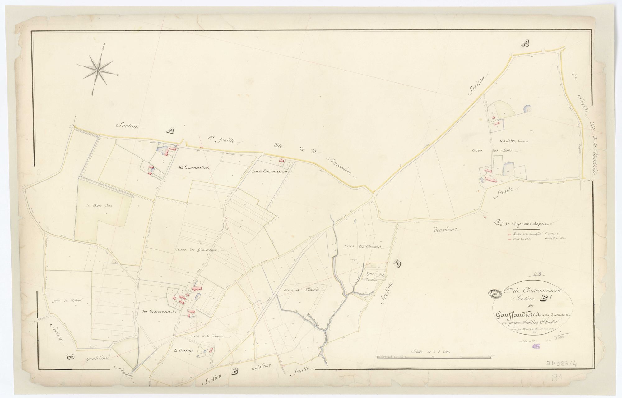 Château-Renard - Sections